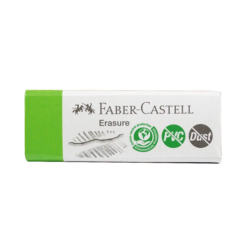 Γόμα Dust Free Eco Πράσινη 187250 Faber-Castell