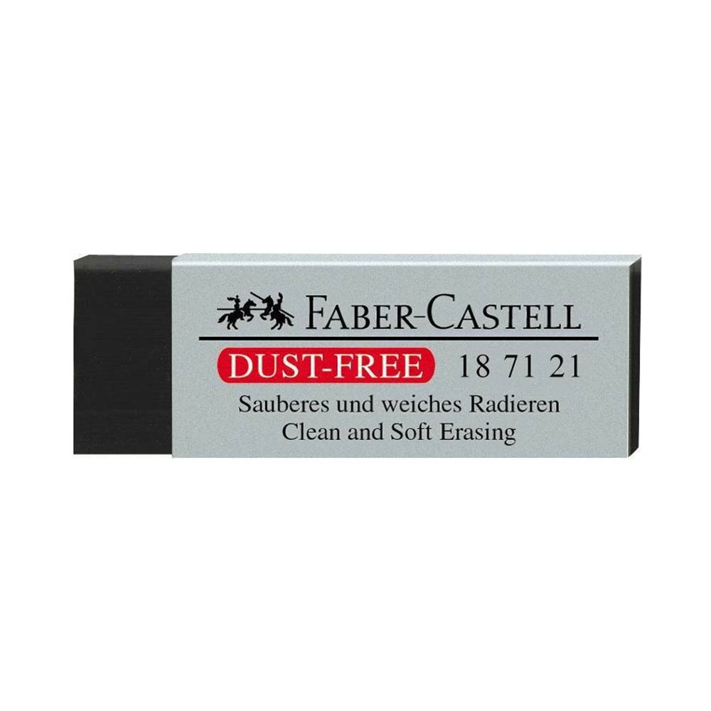 Γόμα Dust Free Μαύρη 187171 Faber-Castell