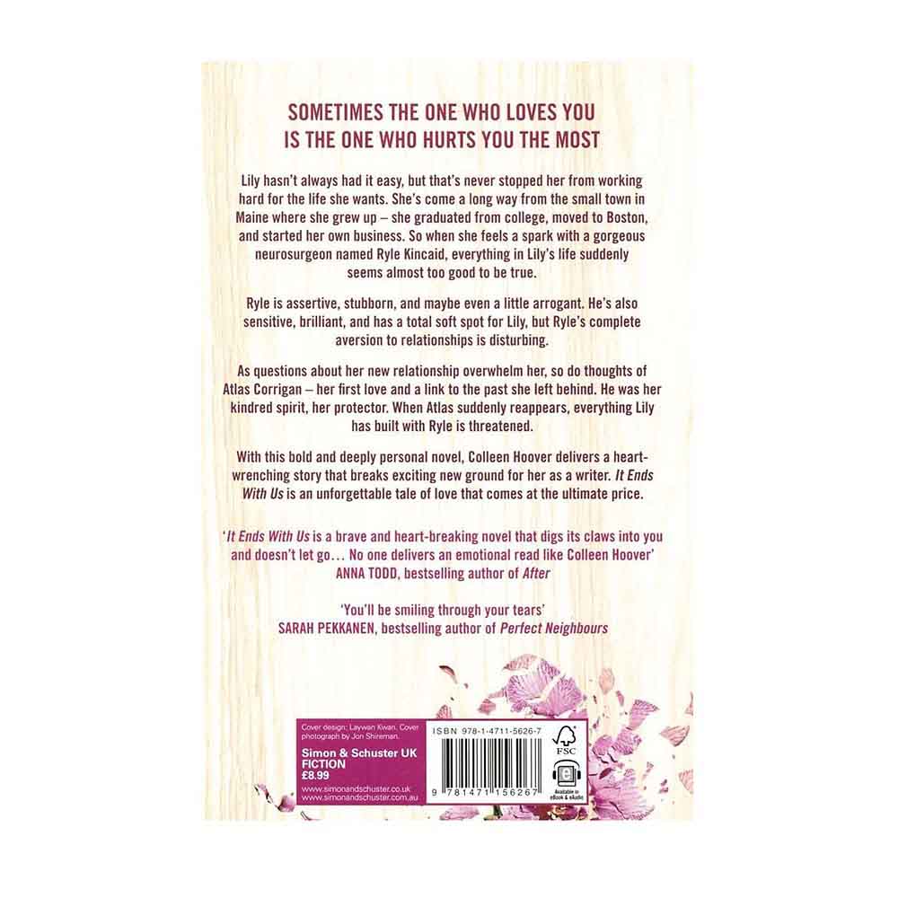 It Ends With Us, Colleen Hoover - Simon & Schuster - 1