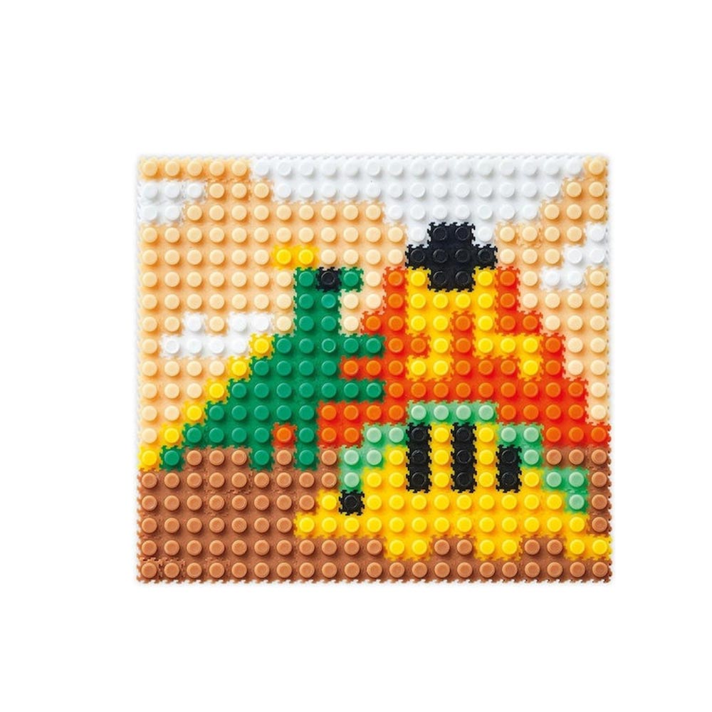 My Artistic Kit - Δημιουργώ με Pixels - Δεινόσαυροι 525510 Auzou - 2