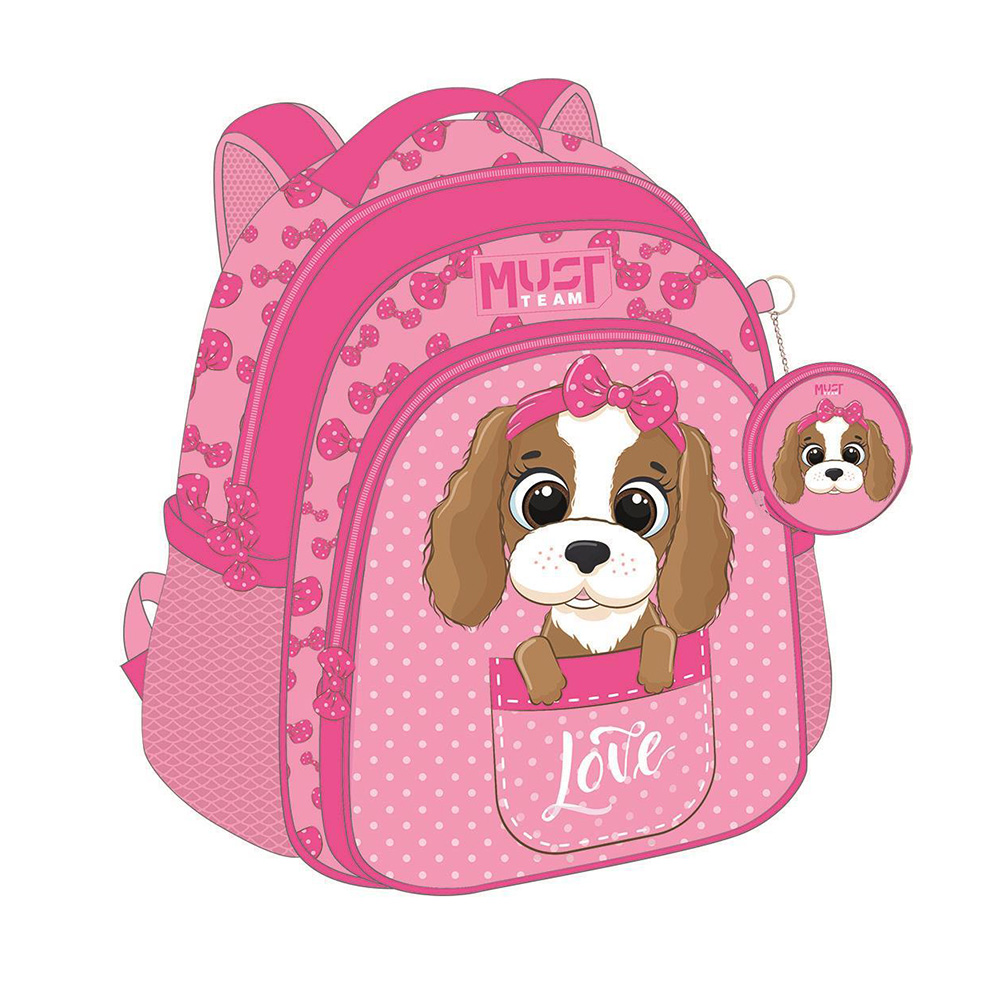 Τσάντα Πλάτης Νηπίου Dog With Pink Bow 587293 Must - 115920