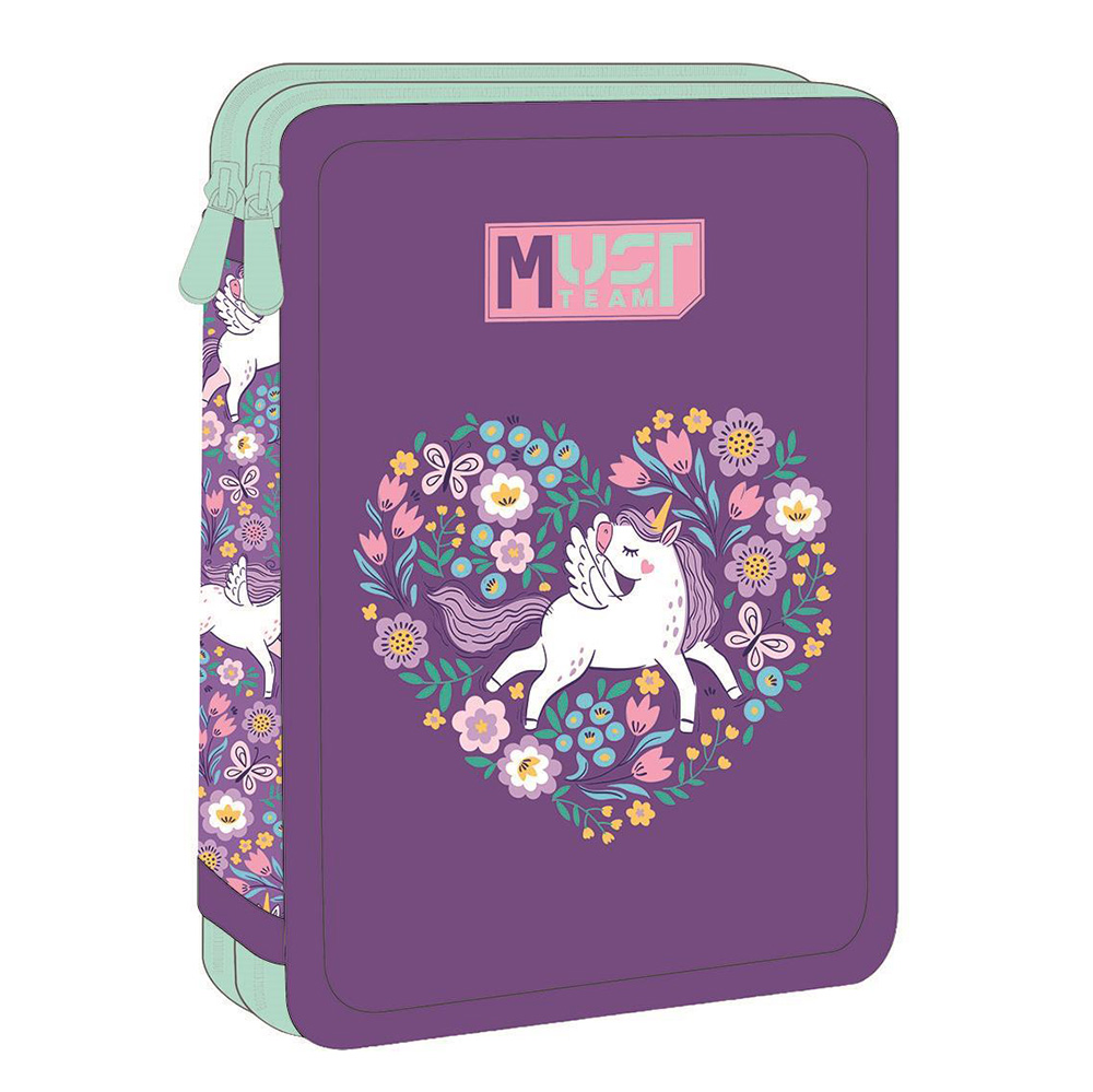 Κασετίνα Διπλή Γεμάτη Με 2 Θήκες Unicorn 587584 Must - 115967