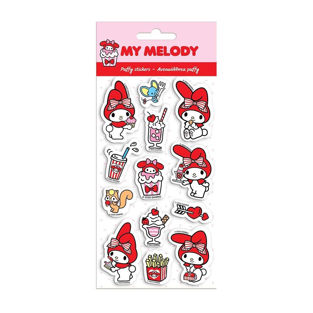 Aυτοκόλλητα Puffy My Melody 490207 Diakakis - 104467