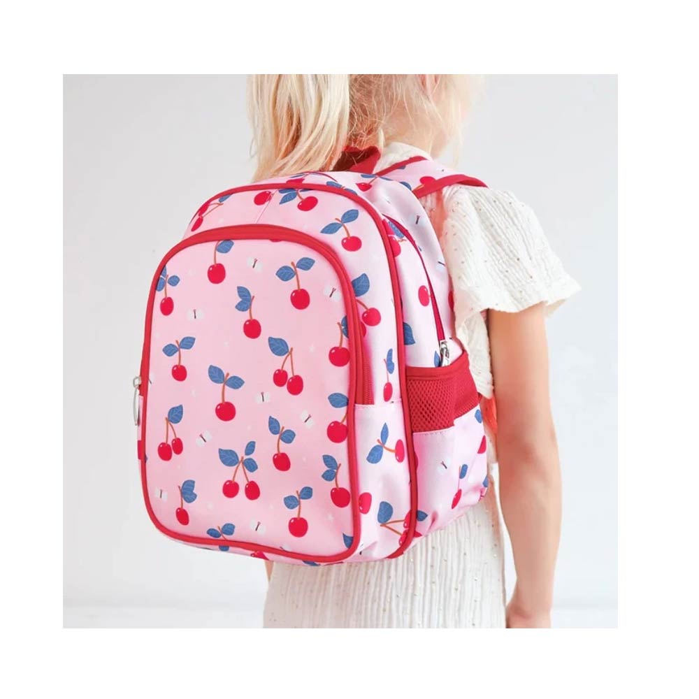 Tσάντα Πλάτης Νηπίου Με Ισοθερμική Θήκη Cherries BPCHPI82 A little lovely company - 3