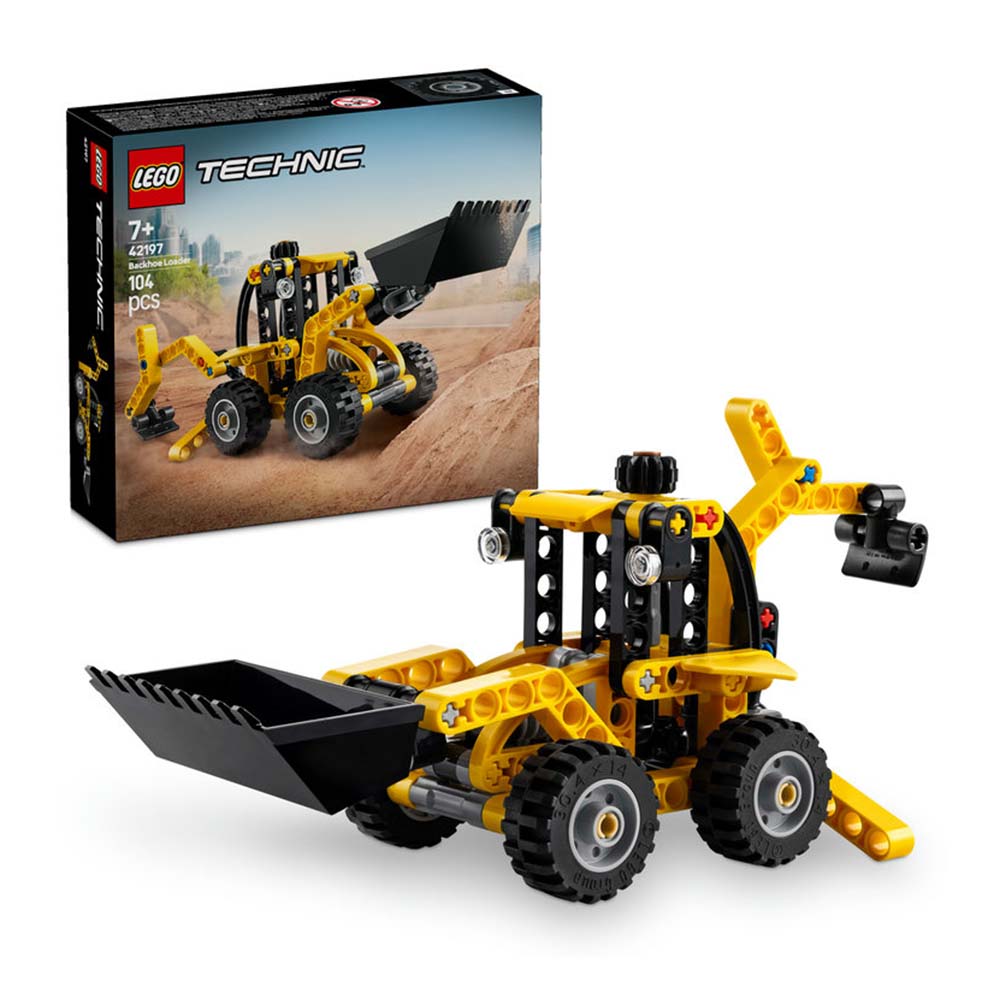 Technic Backhoe Loader 42197 Lego - 2
