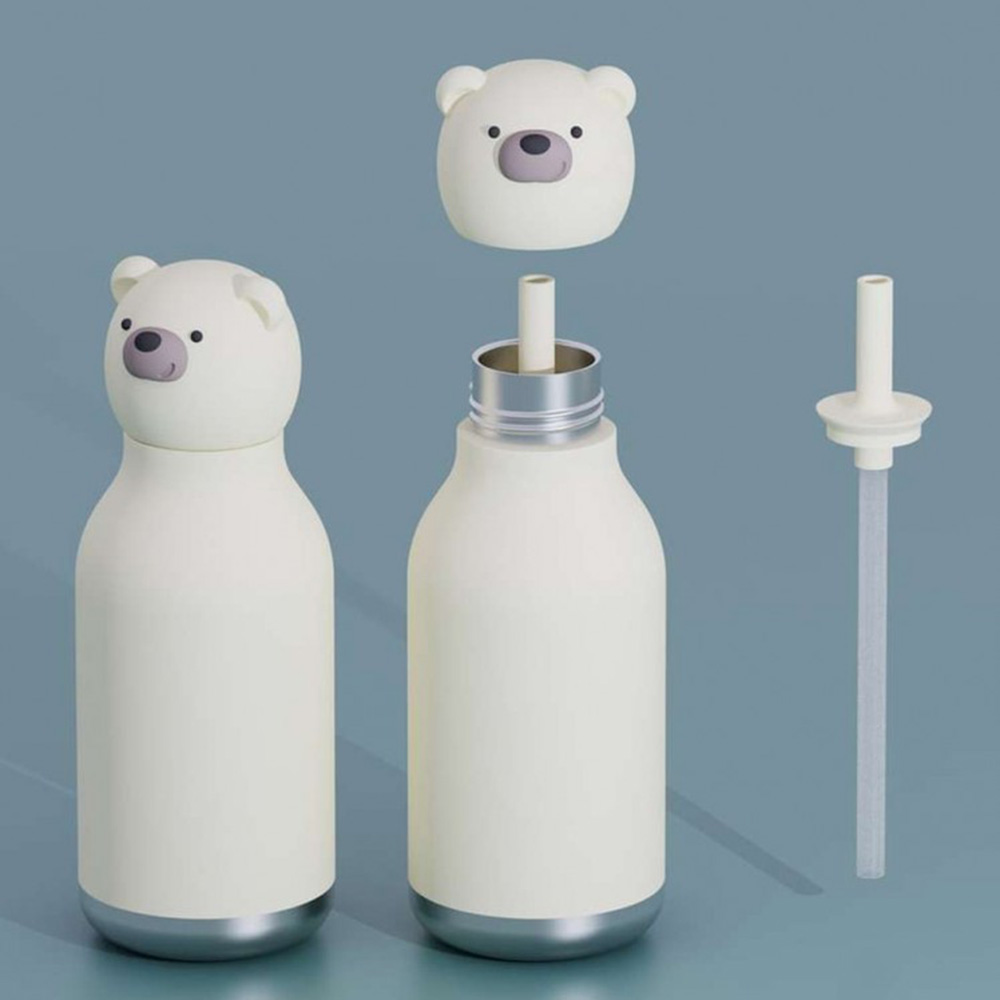 Μπουκάλι Θερμός Ανοξείδωτο Bestie Bear 460ml 05460 Asobu - 1