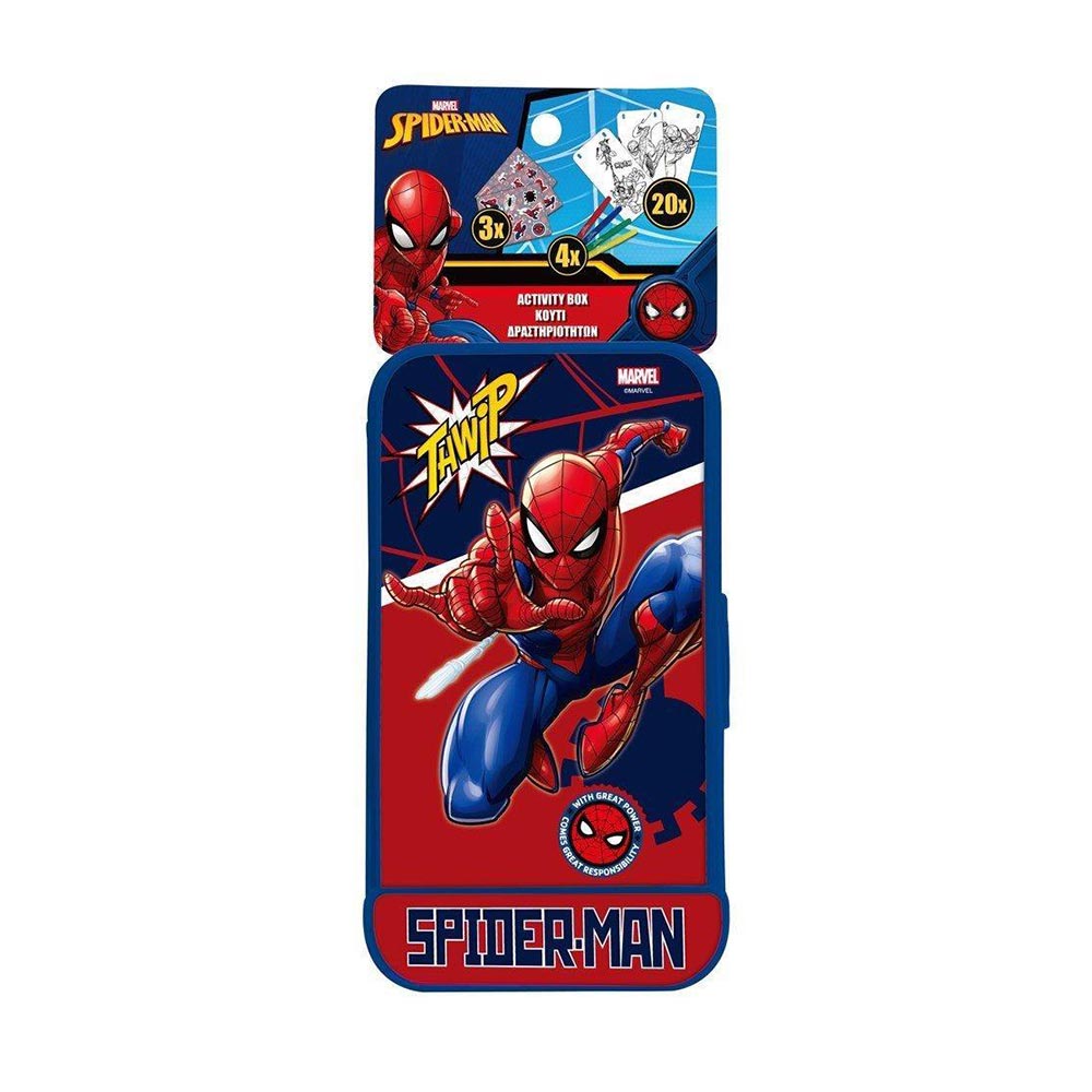 Κουτί Δραστηριοτήτων Spiderman 28x2x10εκ. 508535 Must - 106851