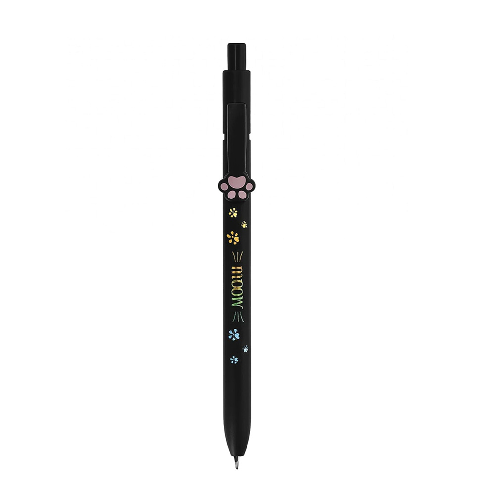Στυλό Ballpoint με Μαύρο Μελάνι Meow MPN0001 Legami - 102488