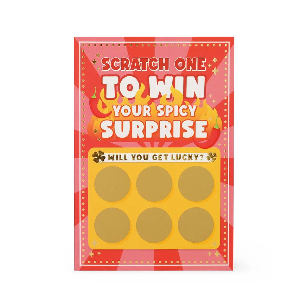 Ευχετήρια Κάρτα Scratch To Reveal -  Spicy Surprise BGS0009 Legami - 2