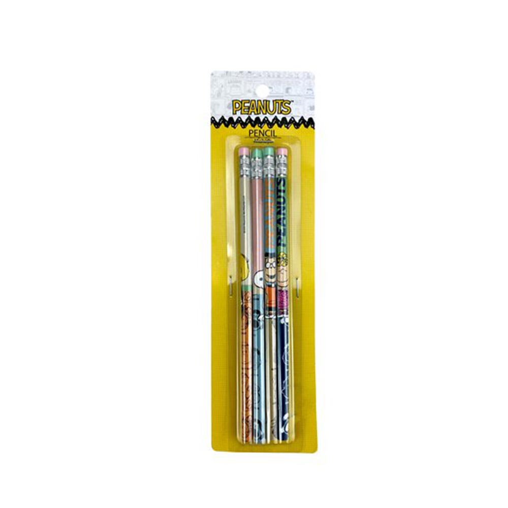 Σετ Μολύβια Blister Peanuts Friends 4 Τεμάχια 365-04007 Back Me Up - 106304