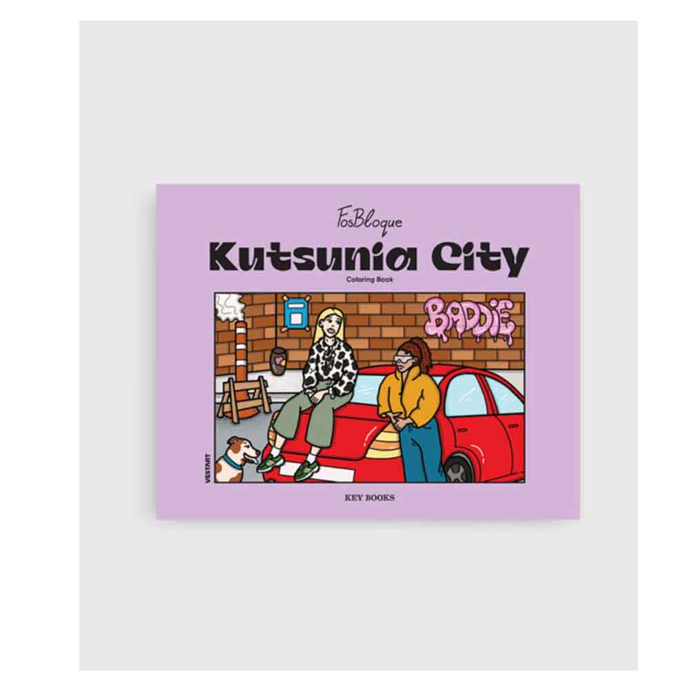 Kutsunia City - Coloring Book - Fosbloque  Key Books - 114947