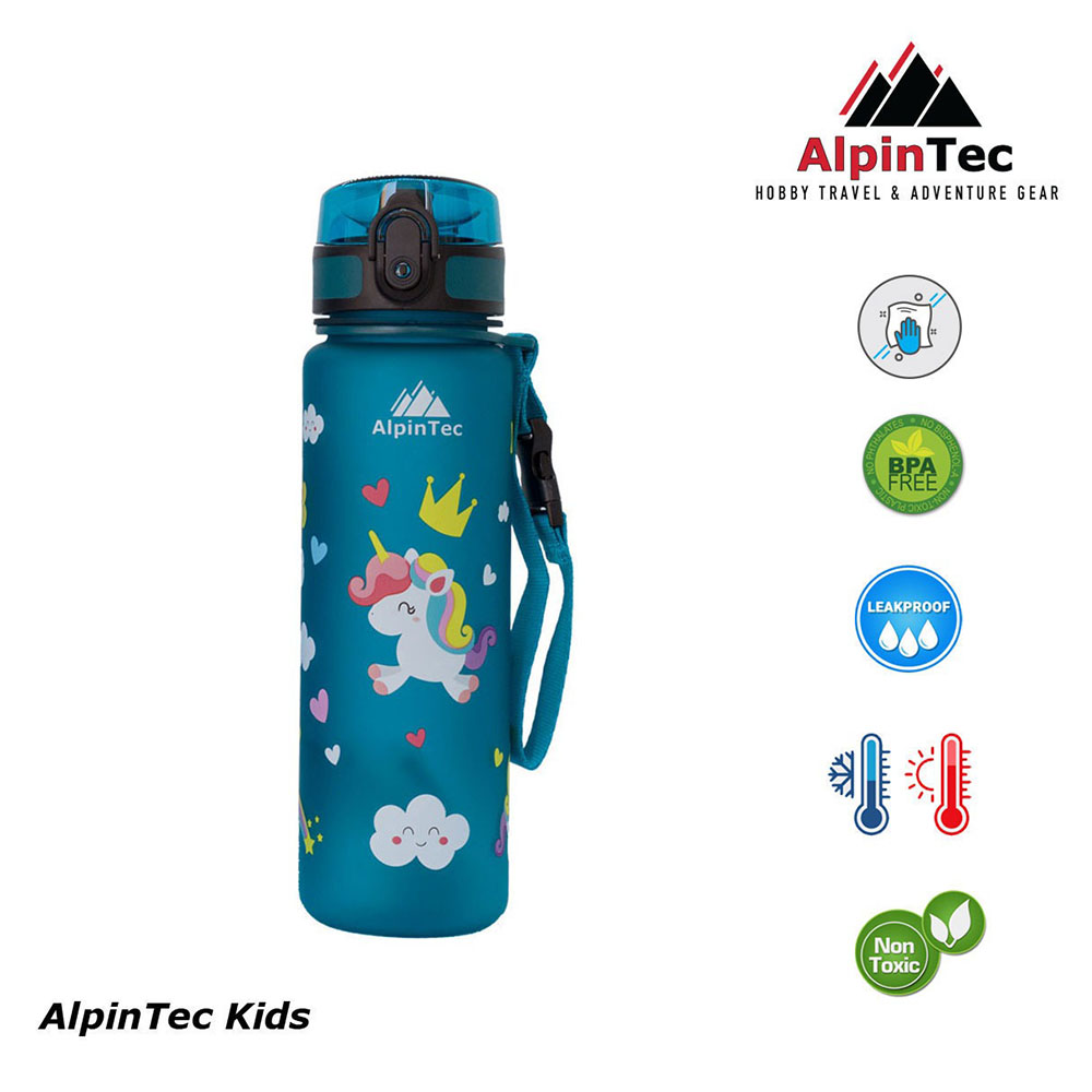 Παγούρι Kids Unicorn 500ml Σιέλ AlpinTec - 34306