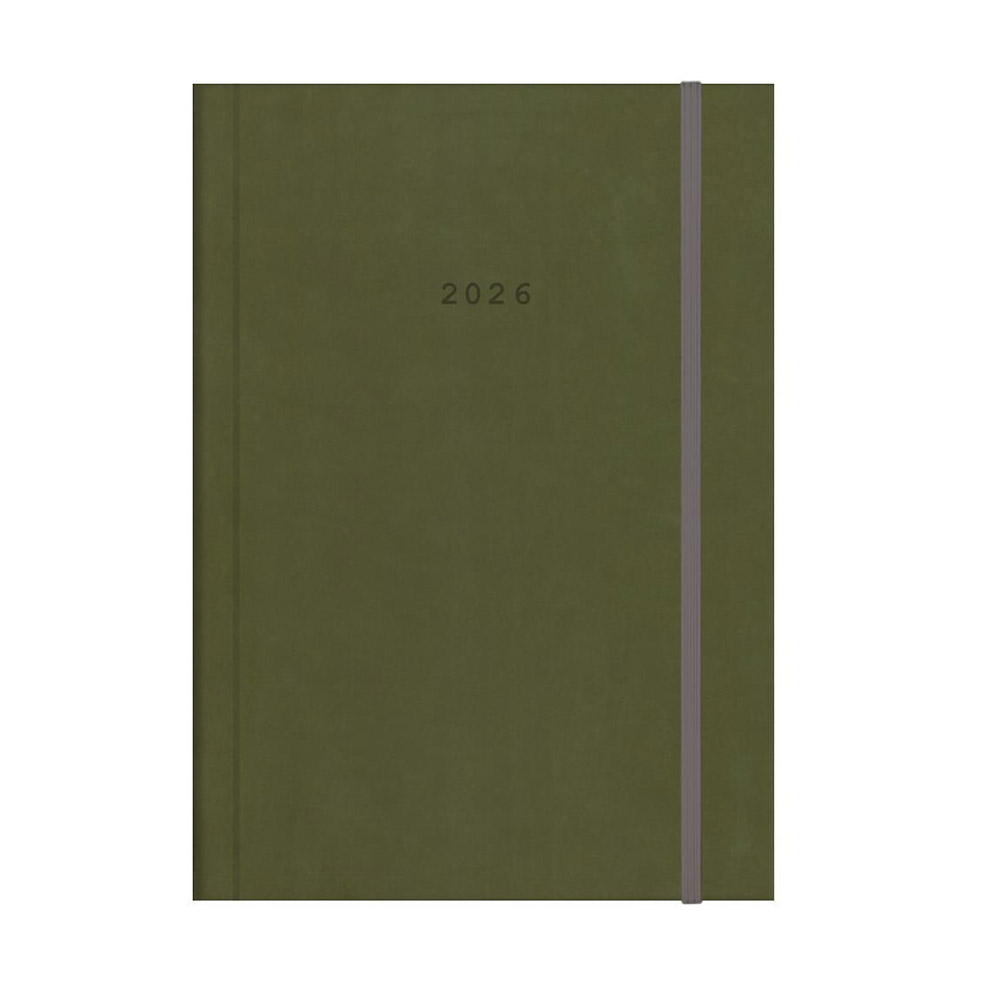 Ημερολόγιο Ημερήσιο 14Χ21cm Velvet 02433-15-26 Λαδί 2026 Next - 108809