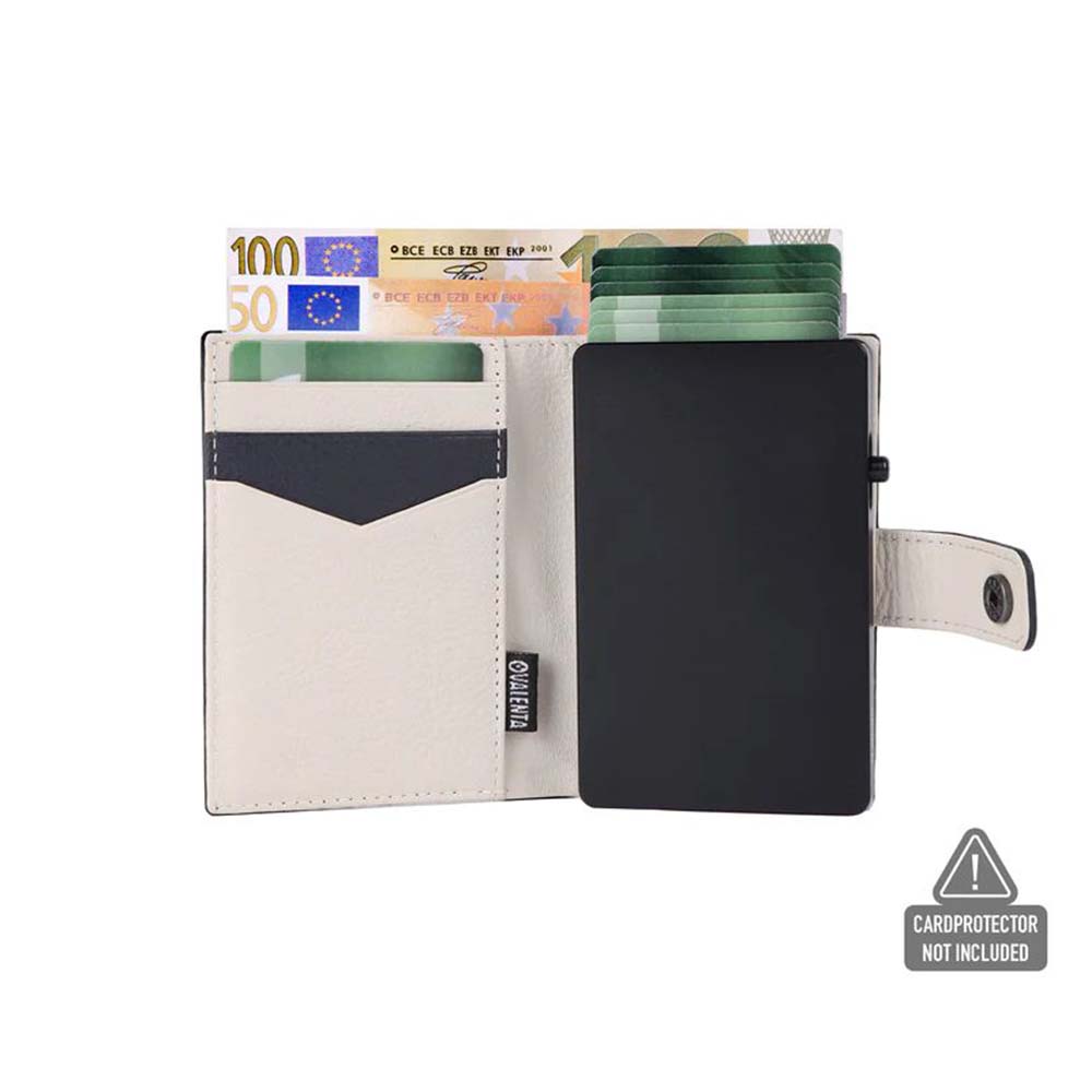 Ανδρικό Δερμάτινο Πορτοφόλι Powerbank MagSafe Luxe Navy Blue 588416 Valenta - 110308