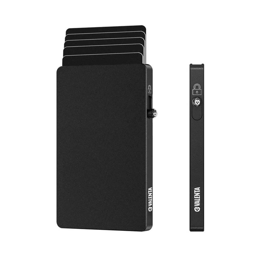 Θήκη Καρτών Αλουμινίου MagSafe Black 587471 Valenta - 110269