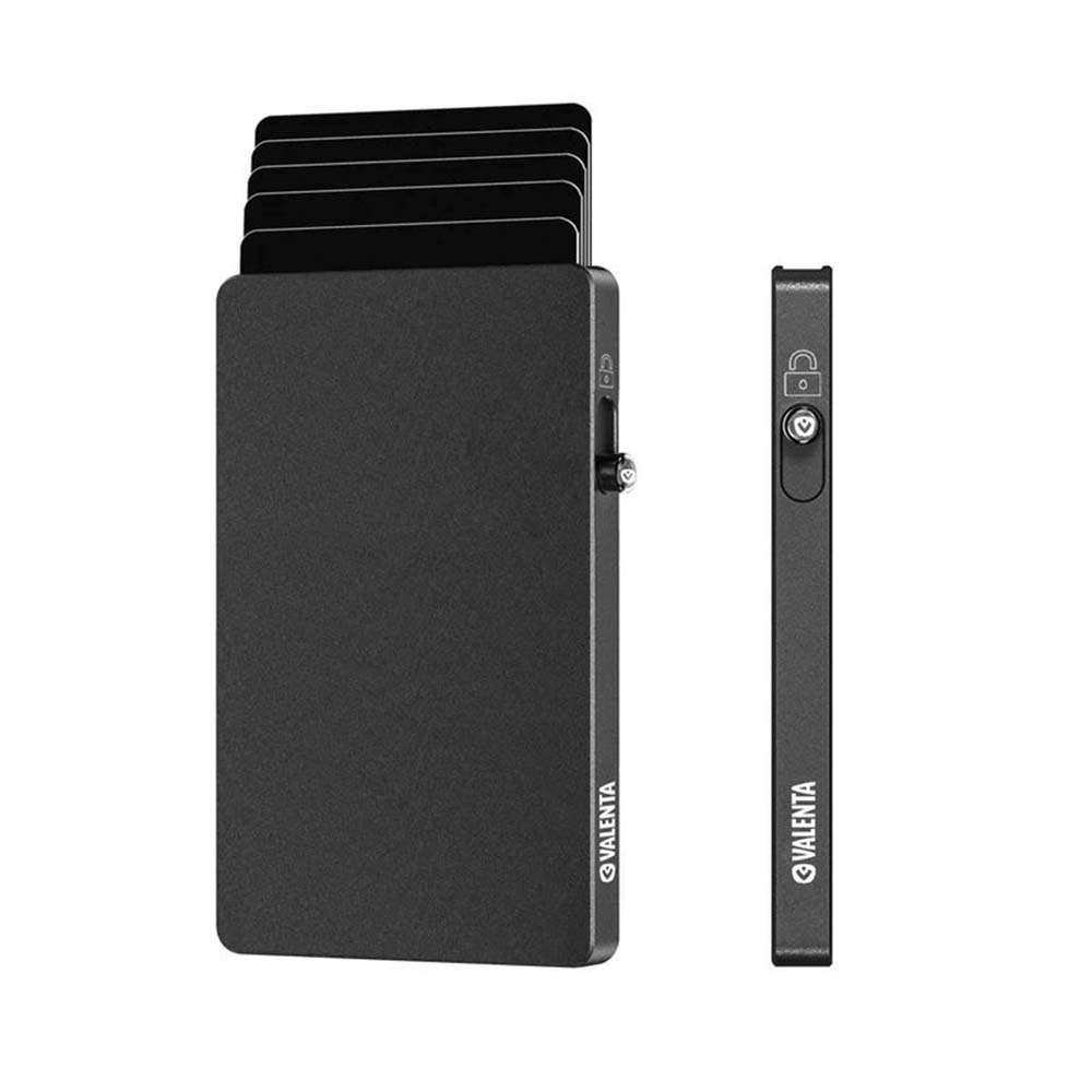 Θήκη Καρτών Αλουμινίου MagSafe Graphite Grey 588300 Valenta - 2