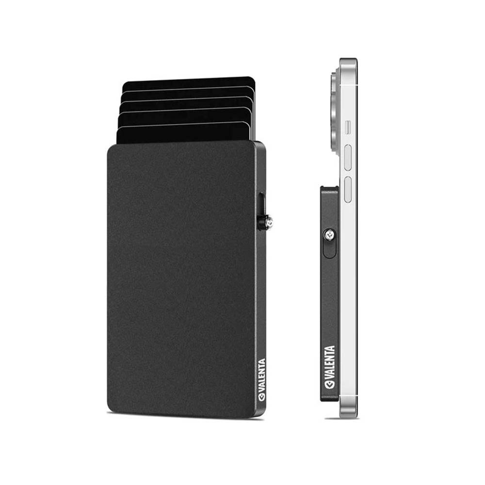 Θήκη Καρτών Αλουμινίου MagSafe Graphite Grey 588300 Valenta - 110281