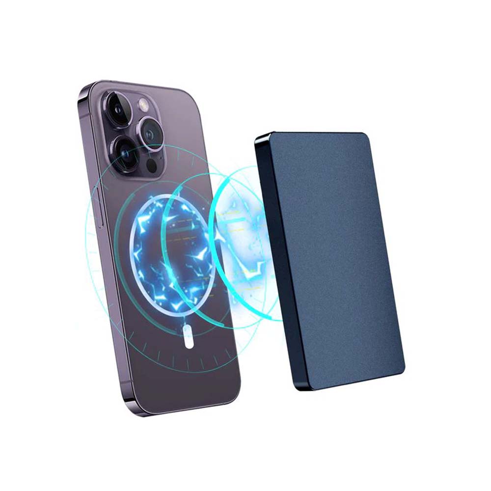 Θήκη Καρτών Αλουμινίου MagSafe Titanium Blue 588287 Valenta - 1