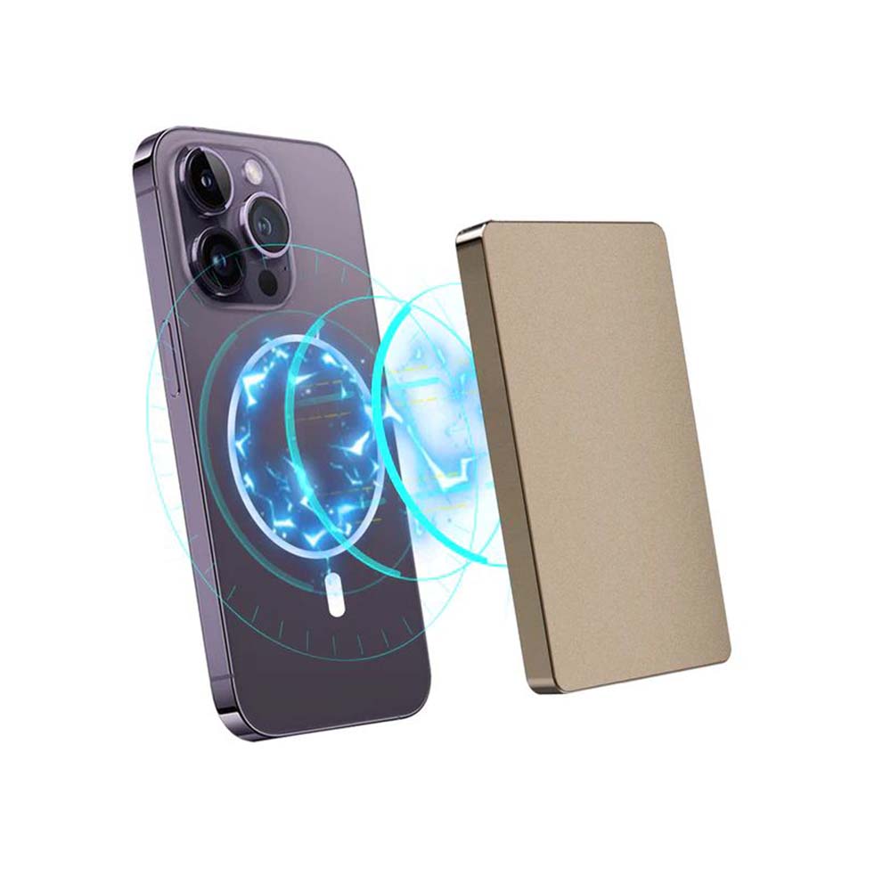 Θήκη Καρτών Αλουμινίου MagSafe Titanium Natural 588294 Valenta - 1