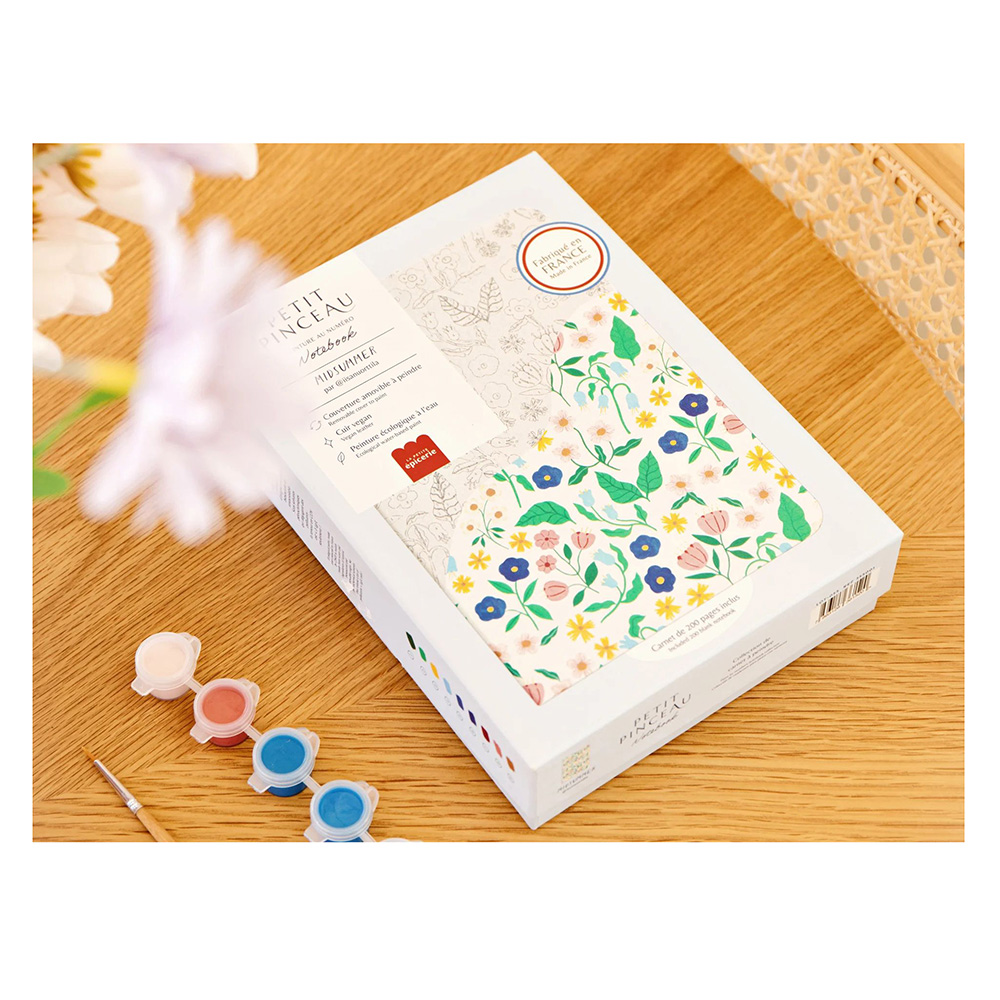 Σημειωματάριο Α5 200Φ Paint by Numbers - Midsummer 350902  Petit Pinceau La Petite Épicerie - 1
