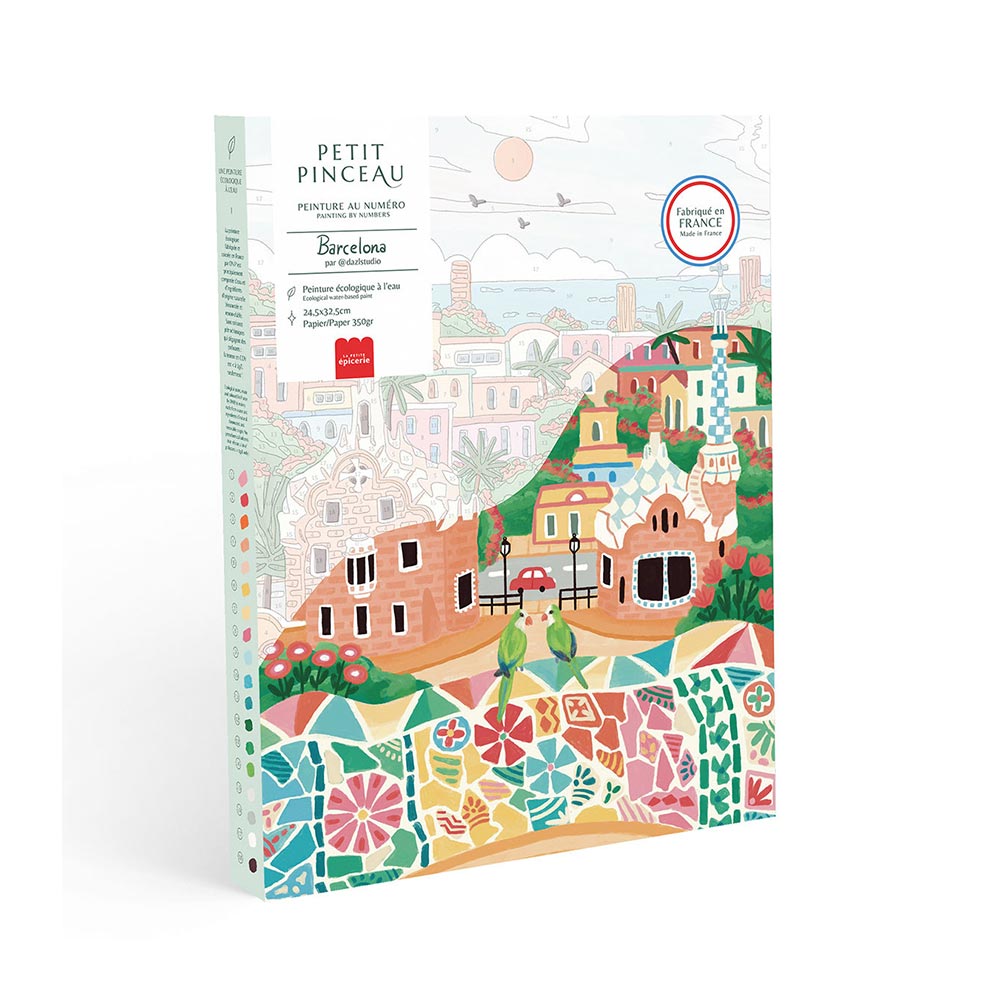 Σετ Ζωγραφικής Barcelona 350055 La Petit Pinceau  Legami - 103618