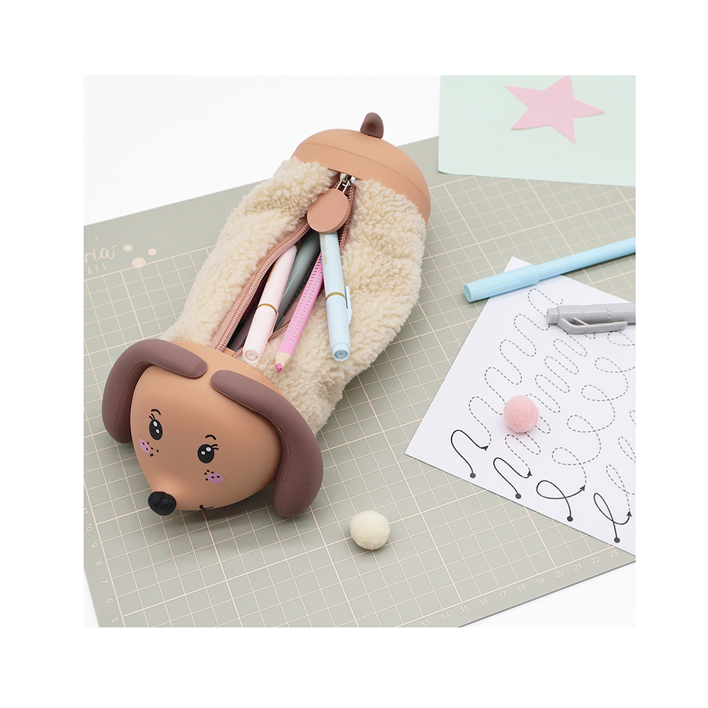 Κασετίνα Curly Fell Fritzi the Dachsund 26503 Lulubug Handmade - 2