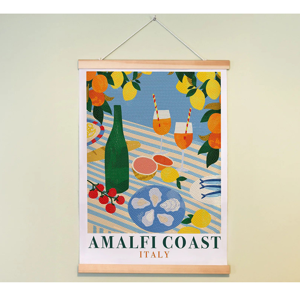 Σετ Ζωγραφικής με Διαμάντια -Petit Diamond Απεριτίφ Amalfi Coast 352012 La Petit Épicerie - 1