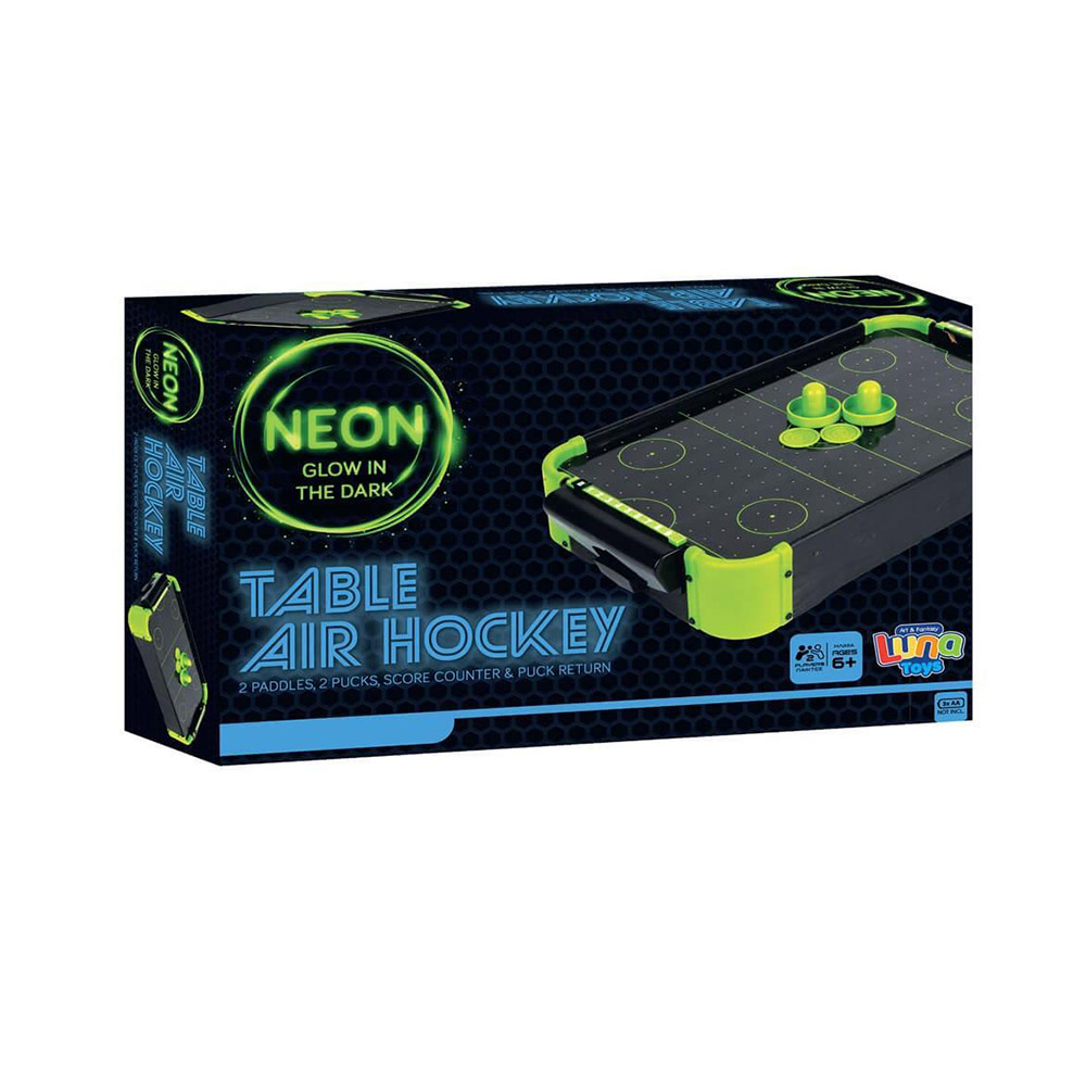 Επιτραπέζιο Χόκεϊ Ξύλινο Neon 48,5Χ30,5Χ8εκ 623320 Luna - 108899