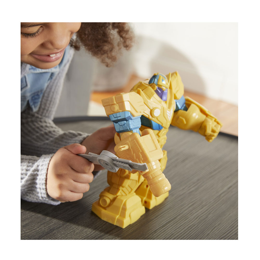 Avengers Mech Strike 9-inch Infinity Mech Suit Thanos and Blade Weapon F0264 Hasbro - 2