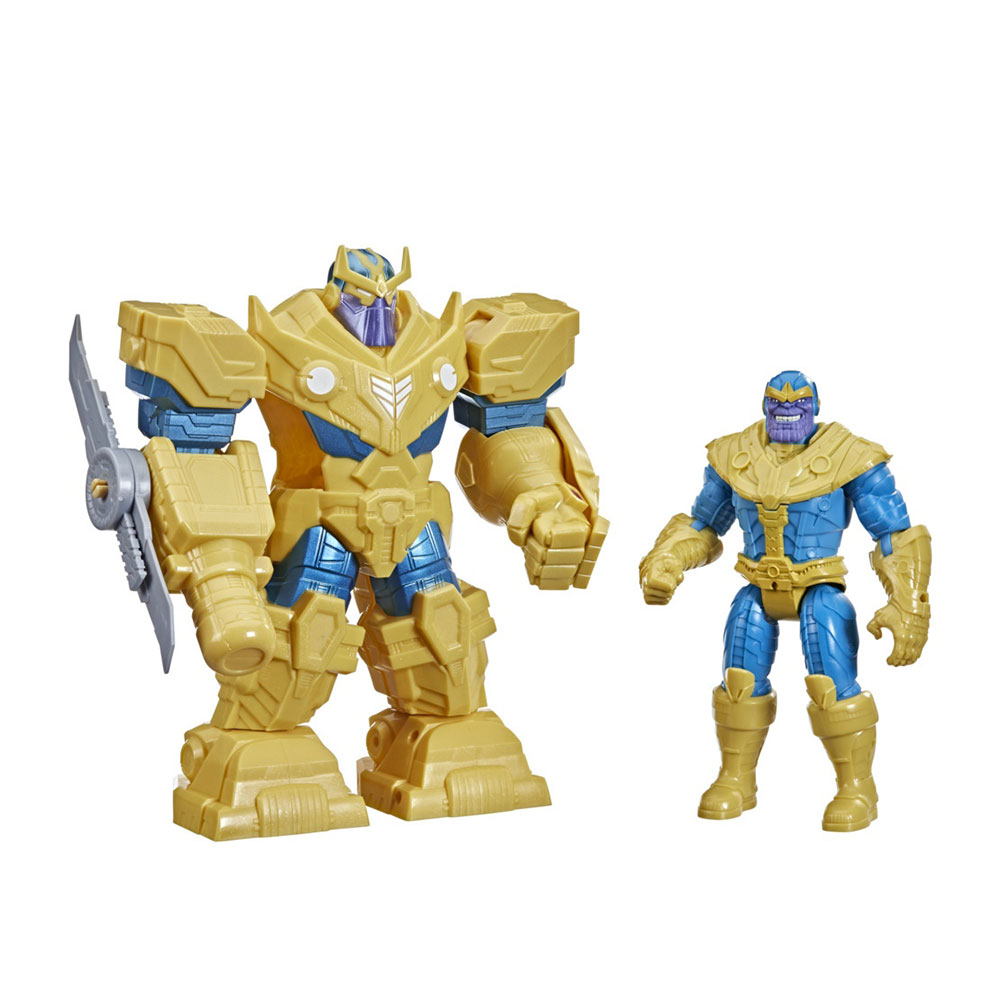 Avengers Mech Strike 9-inch Infinity Mech Suit Thanos and Blade Weapon F0264 Hasbro - 0
