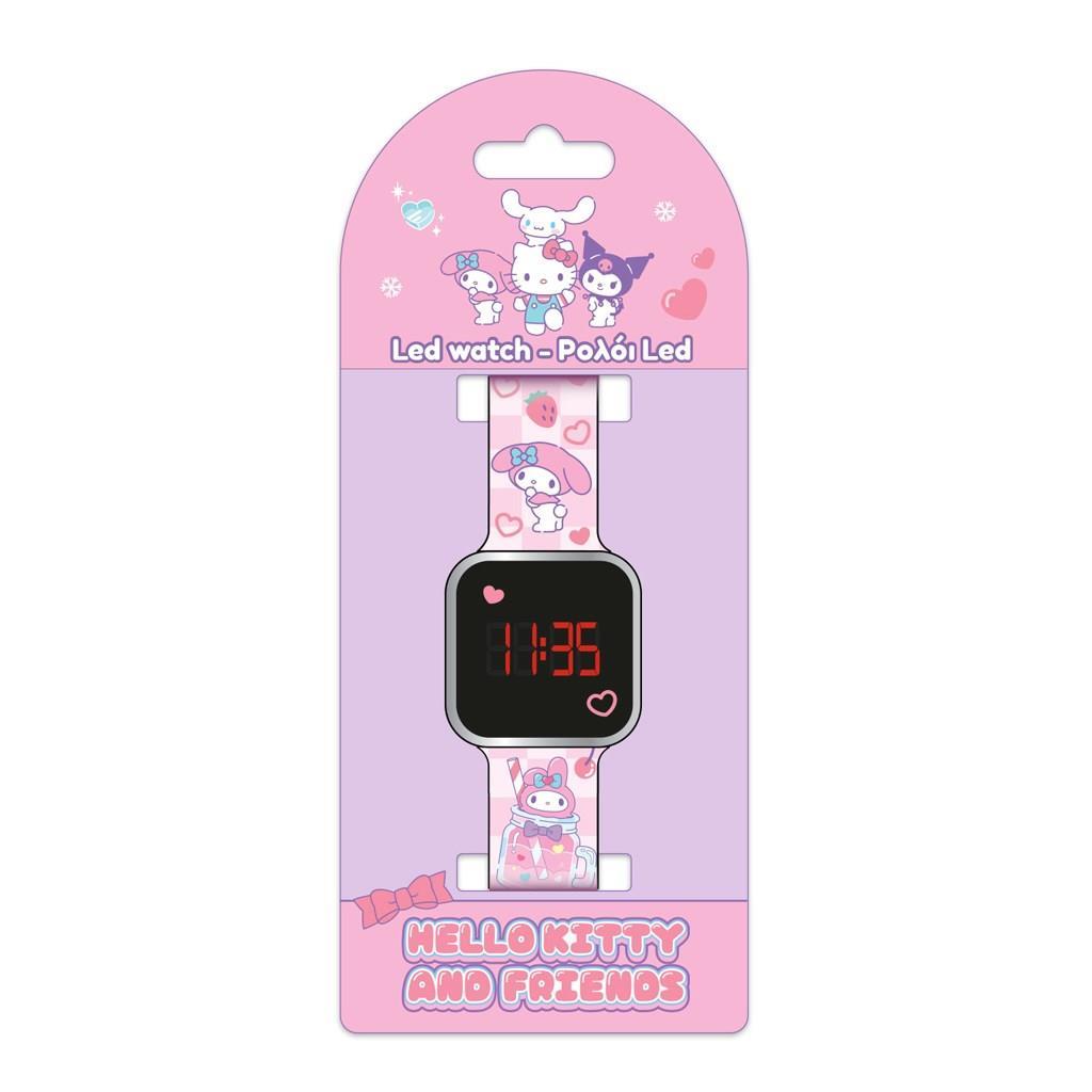  Ρολόι LED Hello Kitty My Melody 49029 Diakakis - 104818