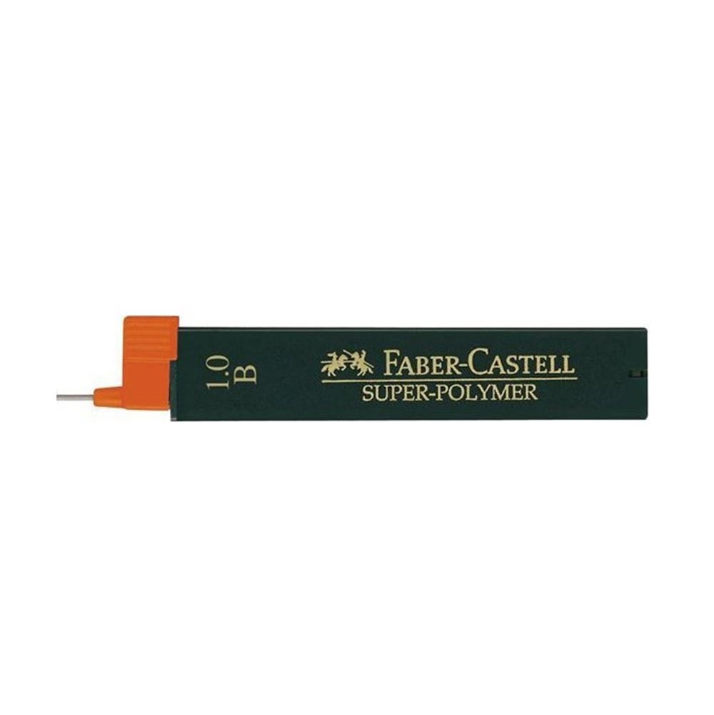 Μύτες για Μηχανικό Μολύβι Super-Polymer Β 1,0mm 120901 Faber-Castell - 106222