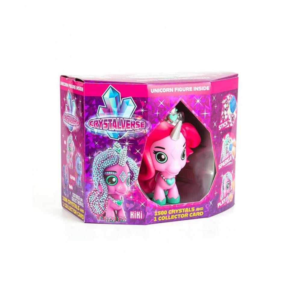 Σετ Διακόσμησης Μονόκερου με 1500 Κρύσταλλα Unicorn Figure Kiki CV-002 Crystalverse - 108243