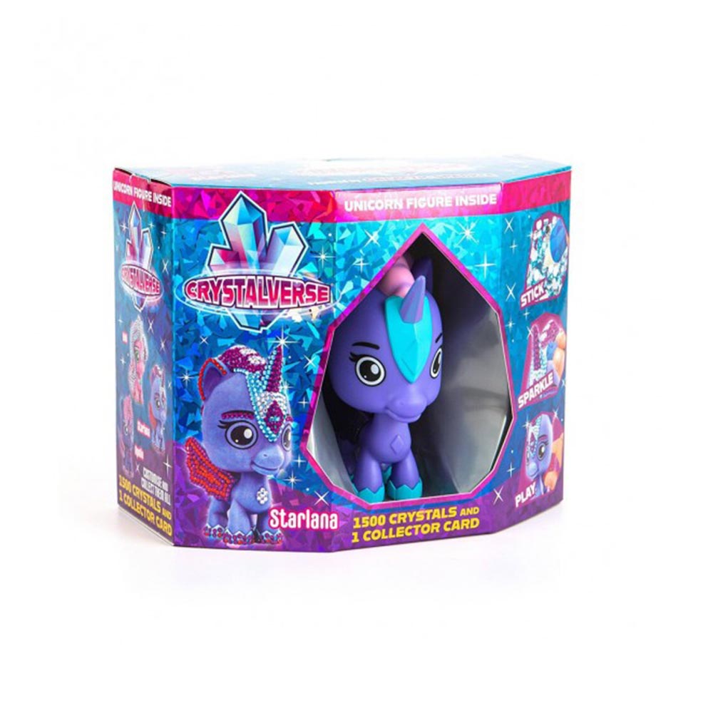 Σετ Διακόσμησης Μονόκερου με 1500 Κρύσταλλα Unicorn Figure Starlana CV-003 Crystalverse - 108238