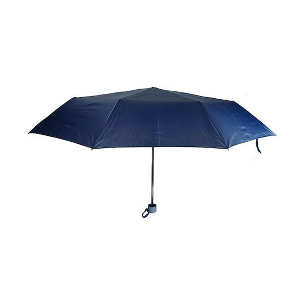 Ομπρέλα mini 54/8 Μαύρο Σκελετό Μαύρο/Μπλε A1110 Rain - 107733