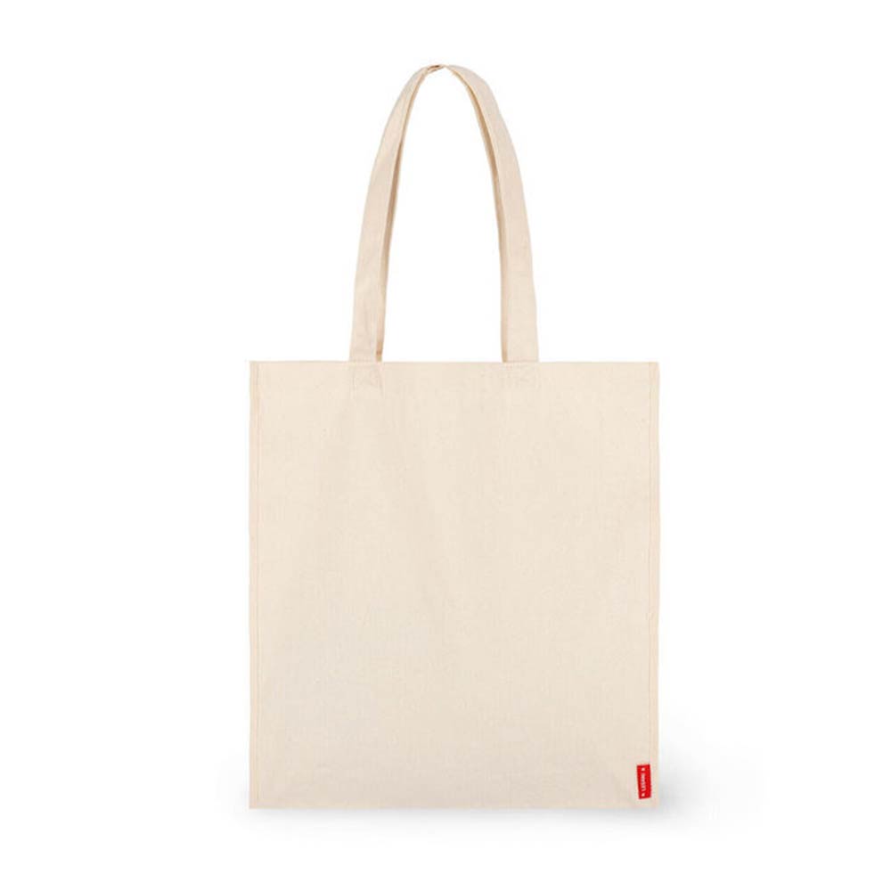 Βαμβακερή Τσάντα Book Lover Μπεζ CBAG0006 Legami Milano - 1