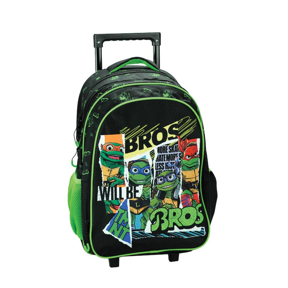 Τσάντα Τρόλεϊ Δημοτικού Ninja Turtles Bros 334-28074 Gim - 104330