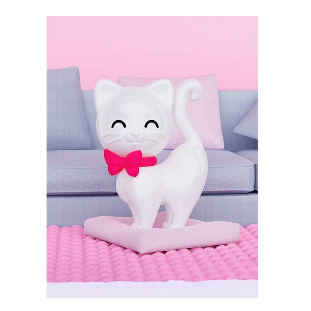 Μεταλλικό Μπρελόκ Cat With Silicone Bowtie MTM341 -01 Metalmorphose - 2