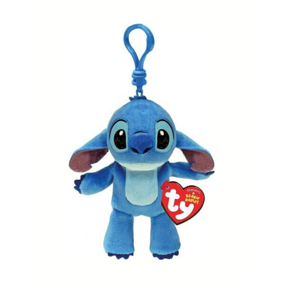 Λούτρινο Χνουδωτό Μπρελόκ Κλιπ  Disney Stitch 8,5Εκ 1607-34013 TY Beanie Babies AS - 114610