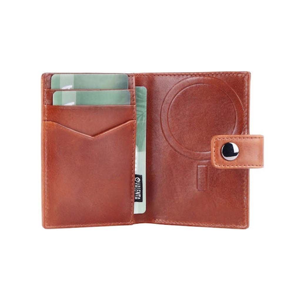  Ανδρικό Δερμάτινο Πορτοφόλι Powerbank MagSafe Luxe Ταμπά 588584 Valenta - 1