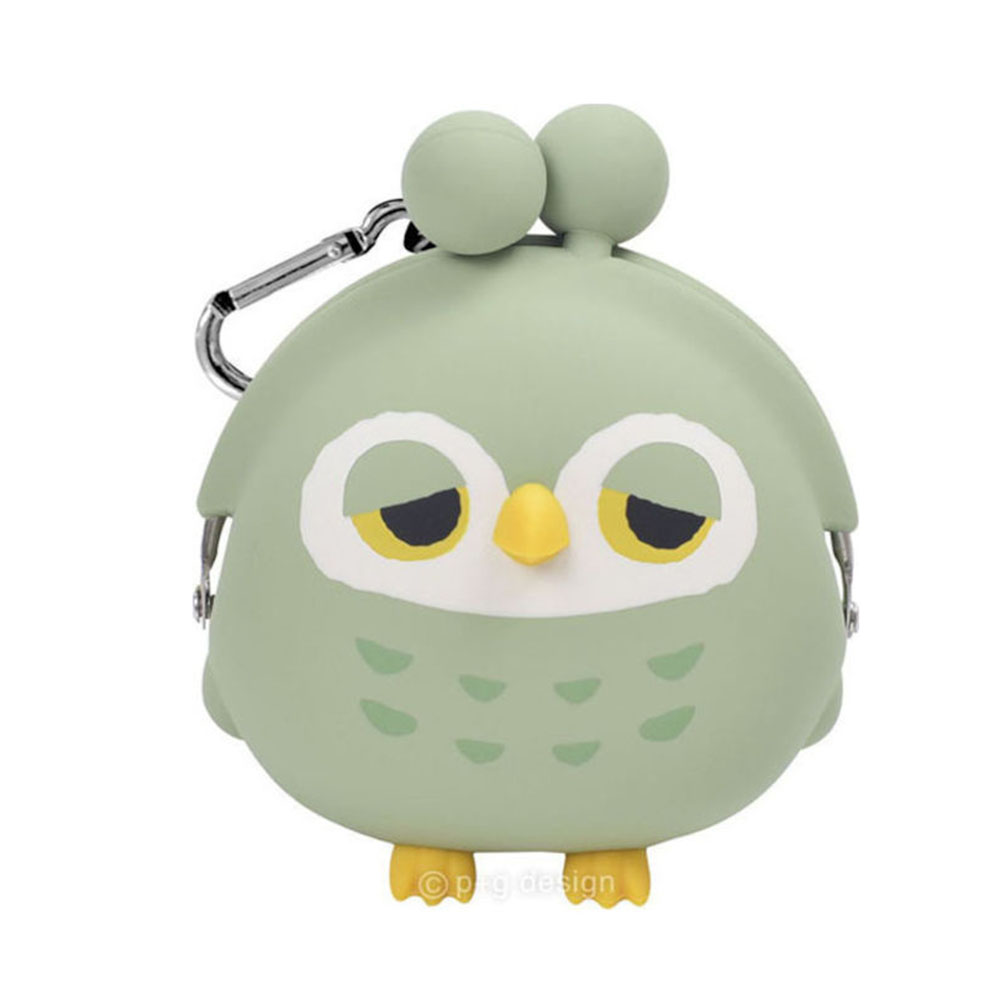 Πορτοφολάκι 3D Mini Pochi Friends Κουκουβάγια Πράσινο 20106 PG Design - 117283