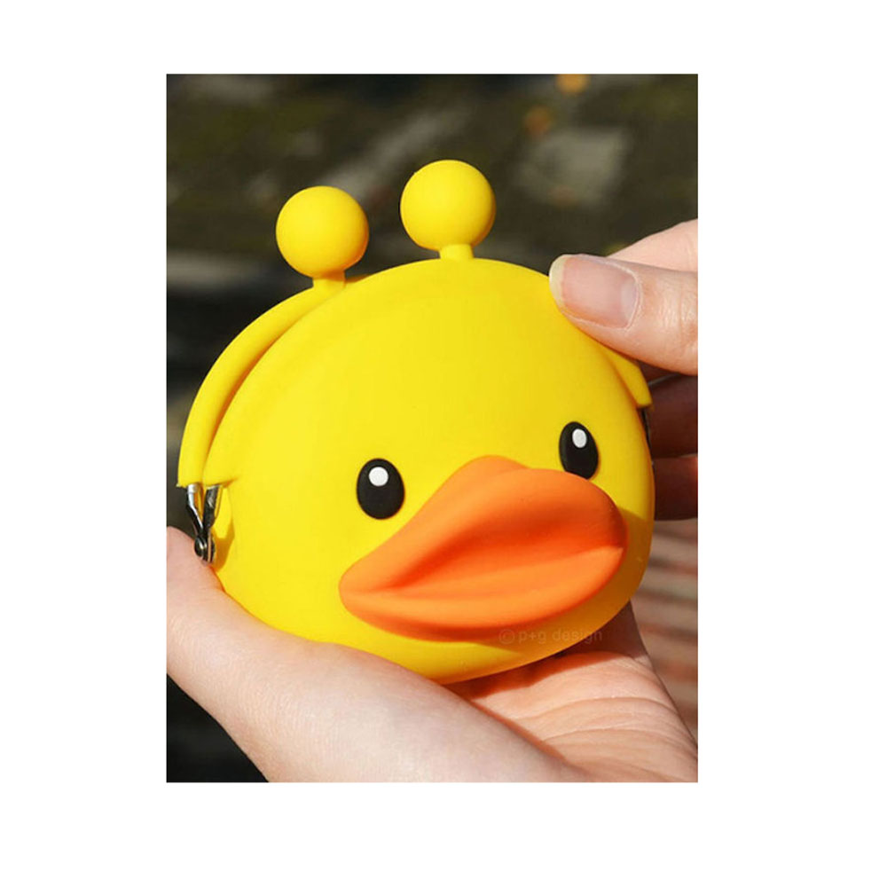 Πορτοφολάκι 3D Mini Pochi Friends Πάπια Κίτρινο 20105 PG Design - 2