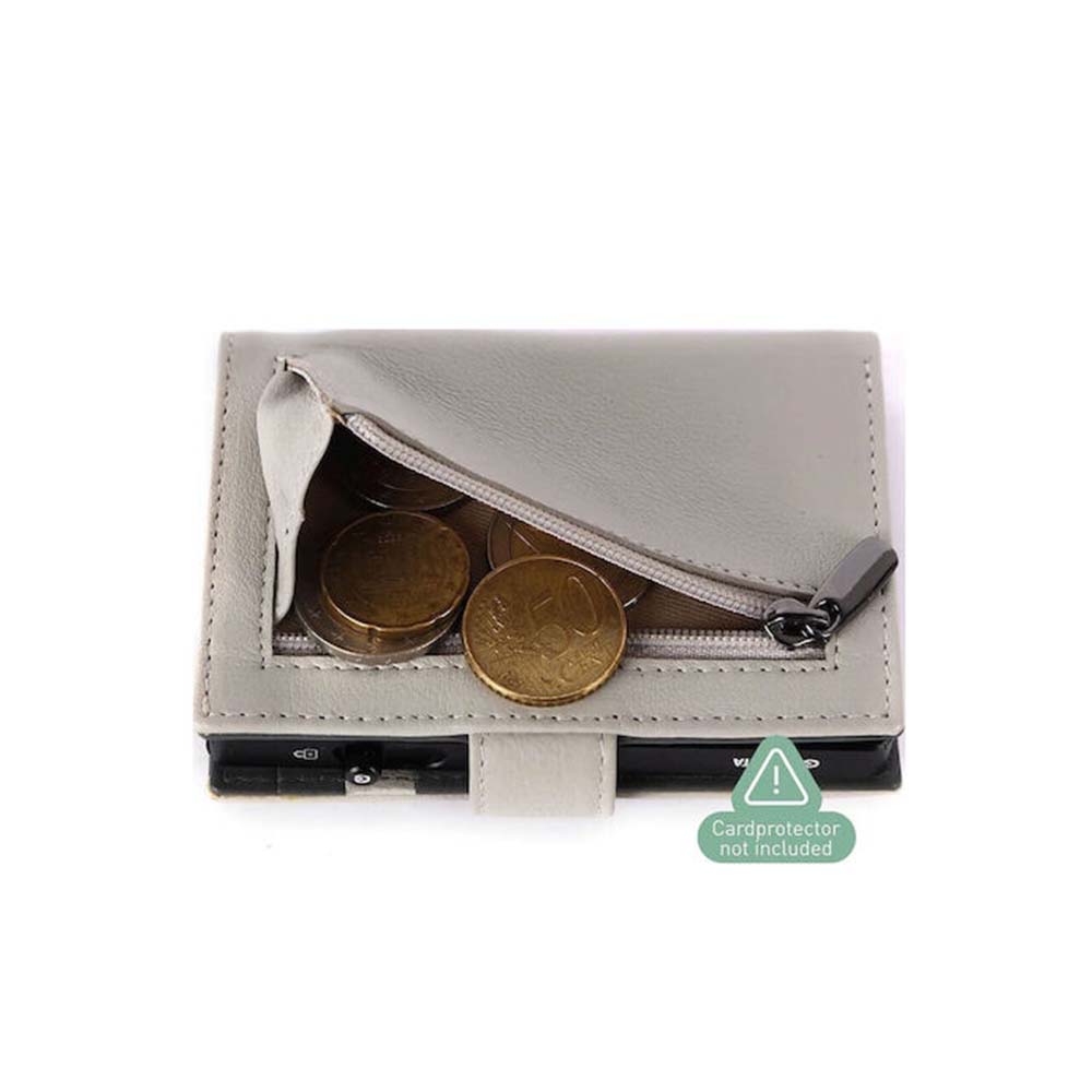 Ανδρικό Δερμάτινο Πορτοφόλι Powerbank MagSafe Luxe Creme 588409 Valenta - 1