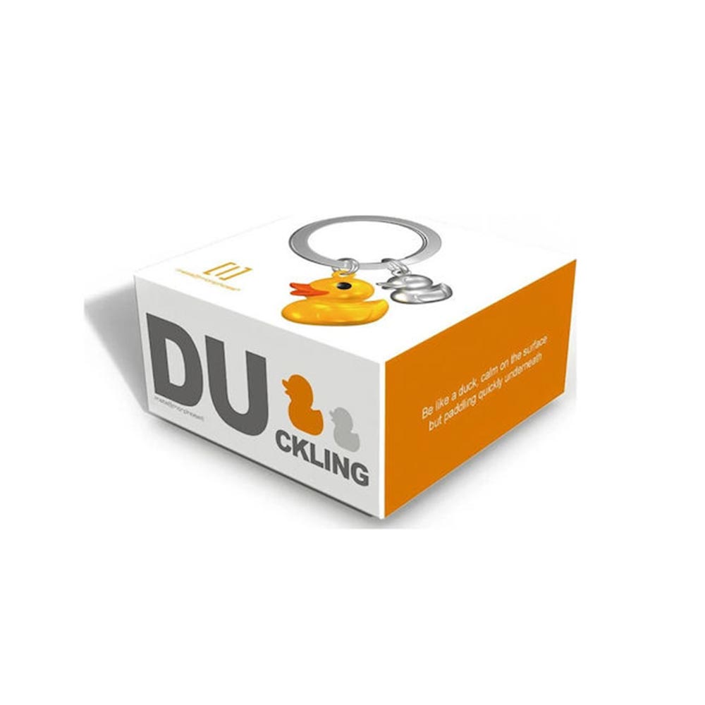 Μεταλλικό Μπρελόκ Duck Yellow MTM925 -05 Metalmorphose - 1