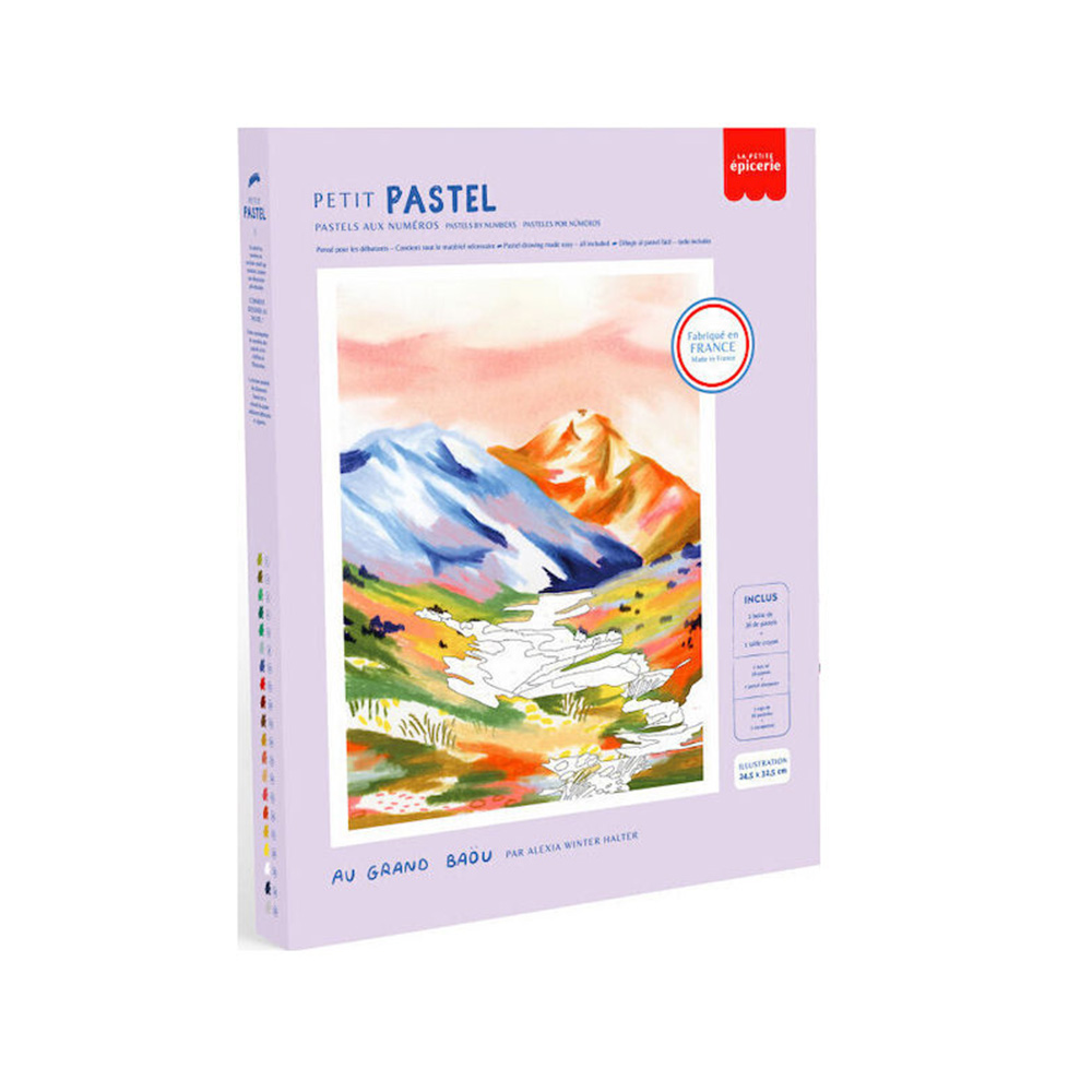 Σετ Ζωγραφικής με Αριθμούς & Λαδοπαστέλ - Petit Pastel At the Grand Baou 356003 La Épicerie - 114870