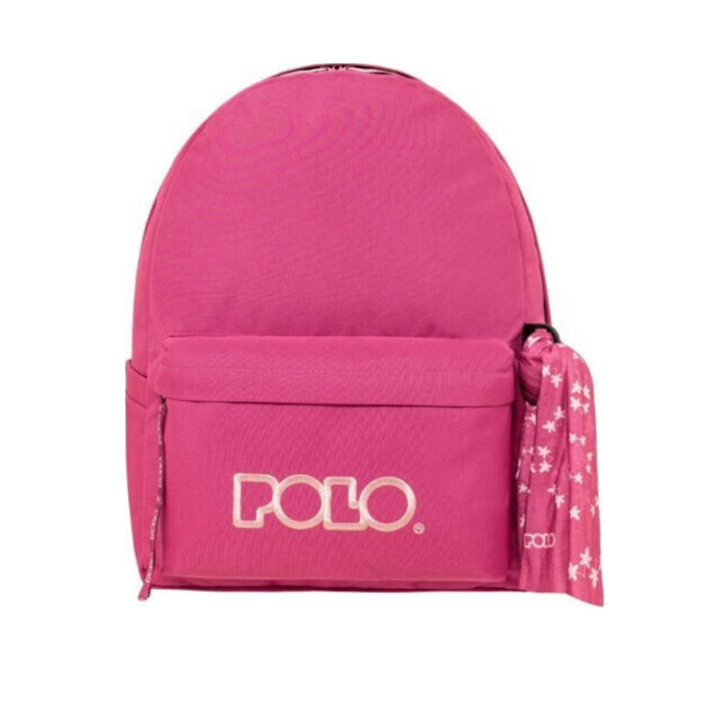 Τσάντα Πλάτης Original Scarf Φούξια / Ρόζ  9-01-135-4438 Polo με ΕΓΓΥΗΣΗ - 115468