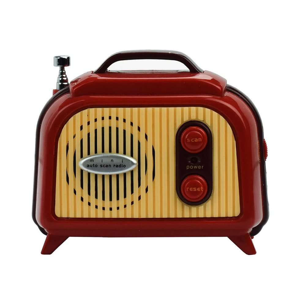 Επιτραπέζιο Retro Ραδιόφωνο Μπαταρίας Vintage Memories FM0001 Legami - 39090