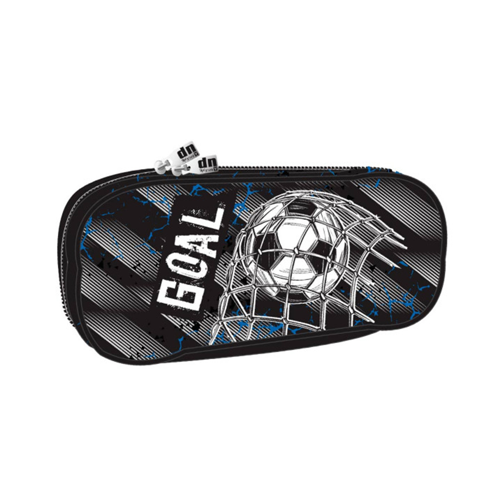 Κασετίνα Βαρελάκι Οβάλ Goal 357-30141 Back Me Up - 103489