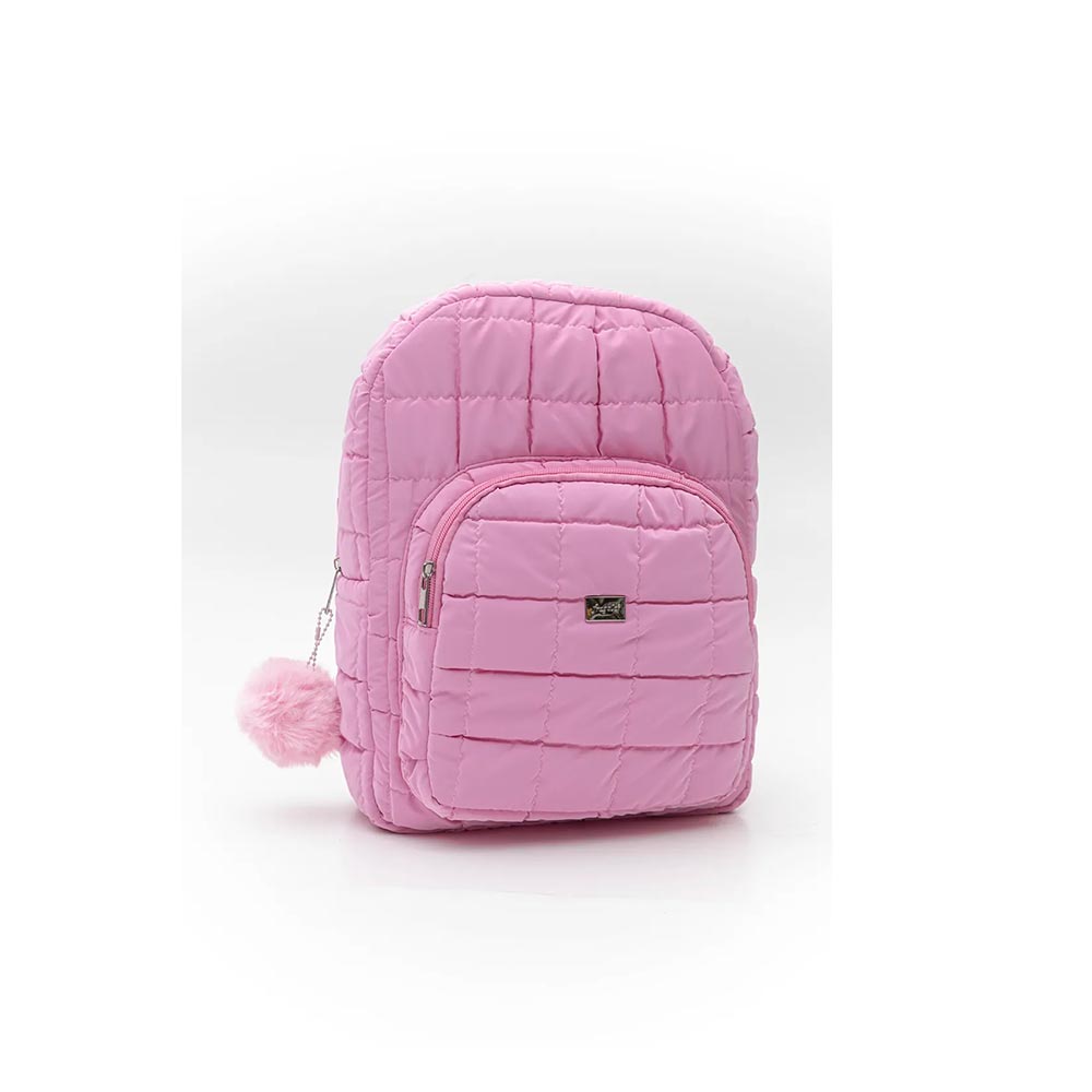 Τσάντα Πλάτης Puffer Μεταλλική Ροζ GB-05 Pink Fragola - 111683