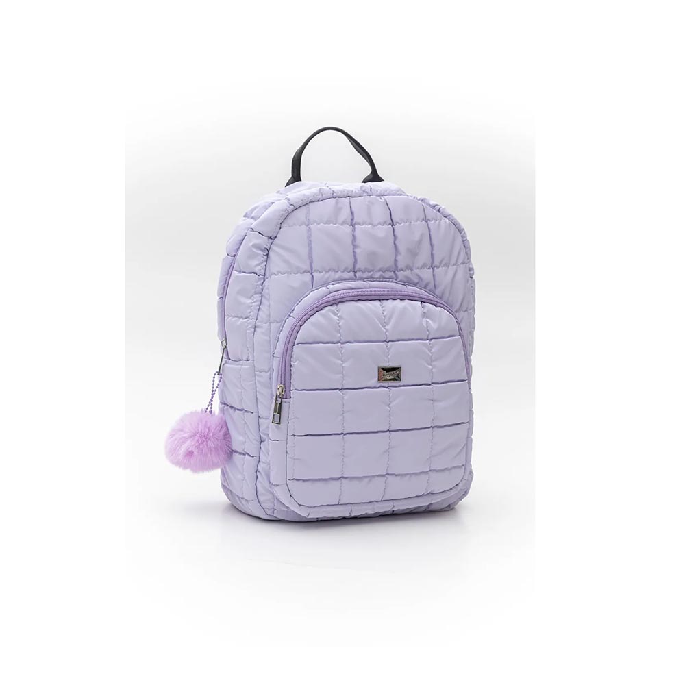 Τσάντα Πλάτης Puffer Μεταλλική Λιλά GB-05 L. Purple Fragola - 111686